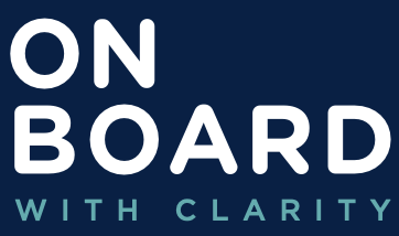 On Board with Clarity Logo